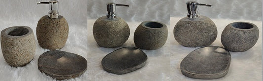 Elevate Your Bathroom with a Bali Stone Bathroom Set