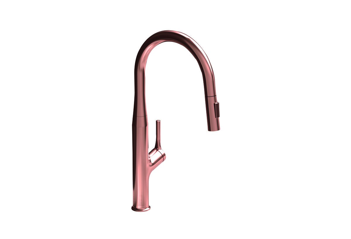 Kitchen Faucet - Carysil - ALA 1512 Rose Gold Finish