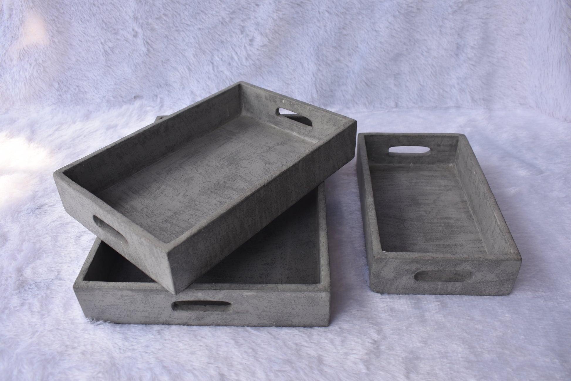 Concrete Square Tray