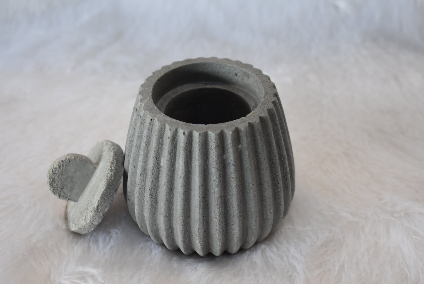 Concrete Cast Container