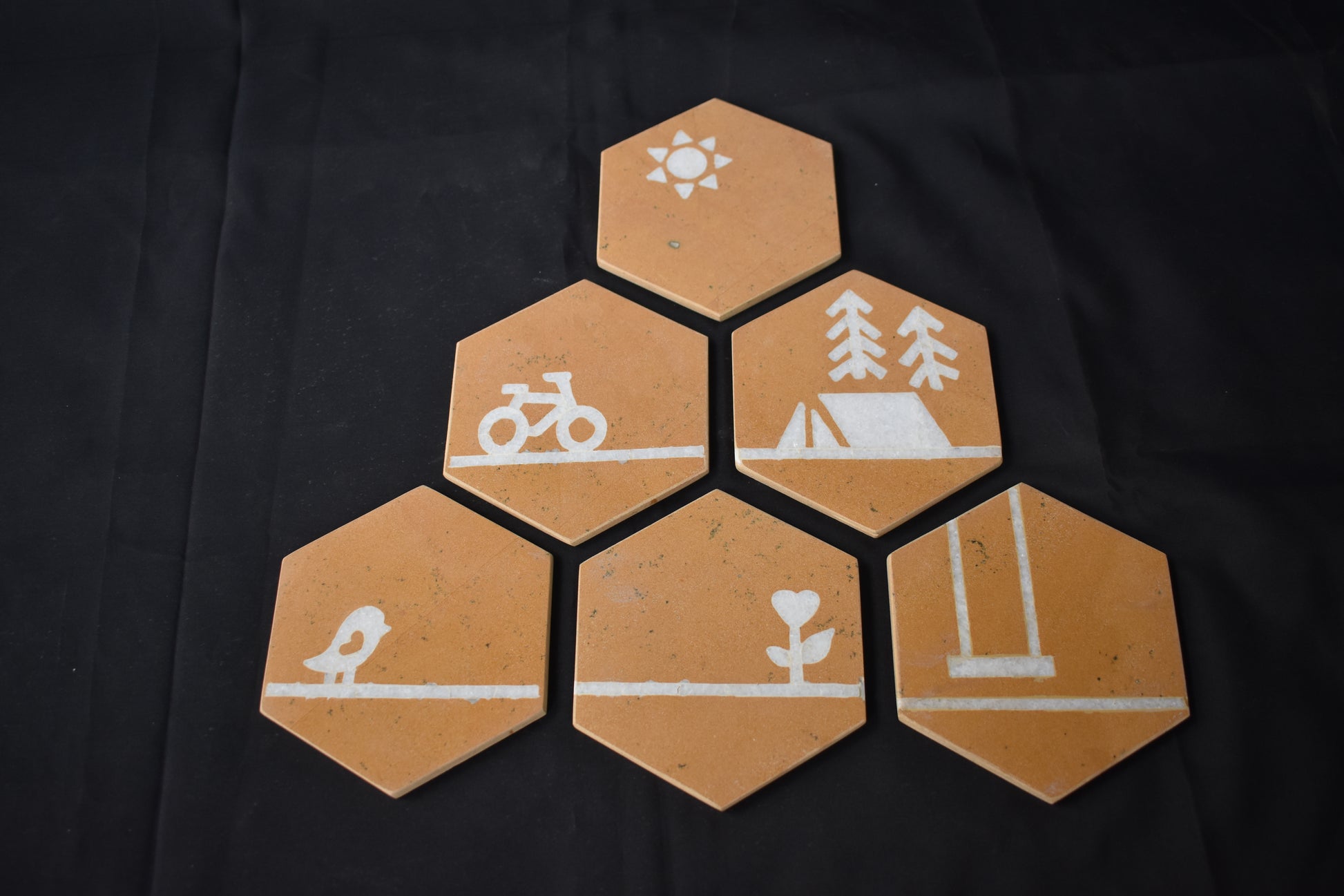 Indian Marble Coasters