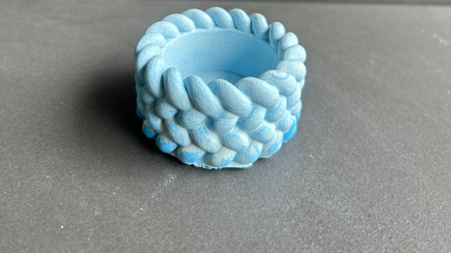 Braided Candle Holder