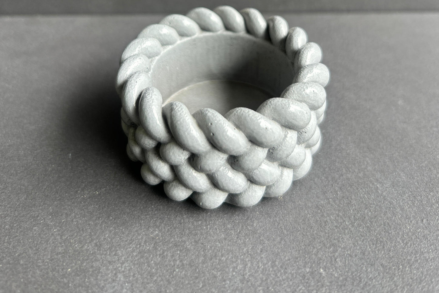 Braided Candle Holder