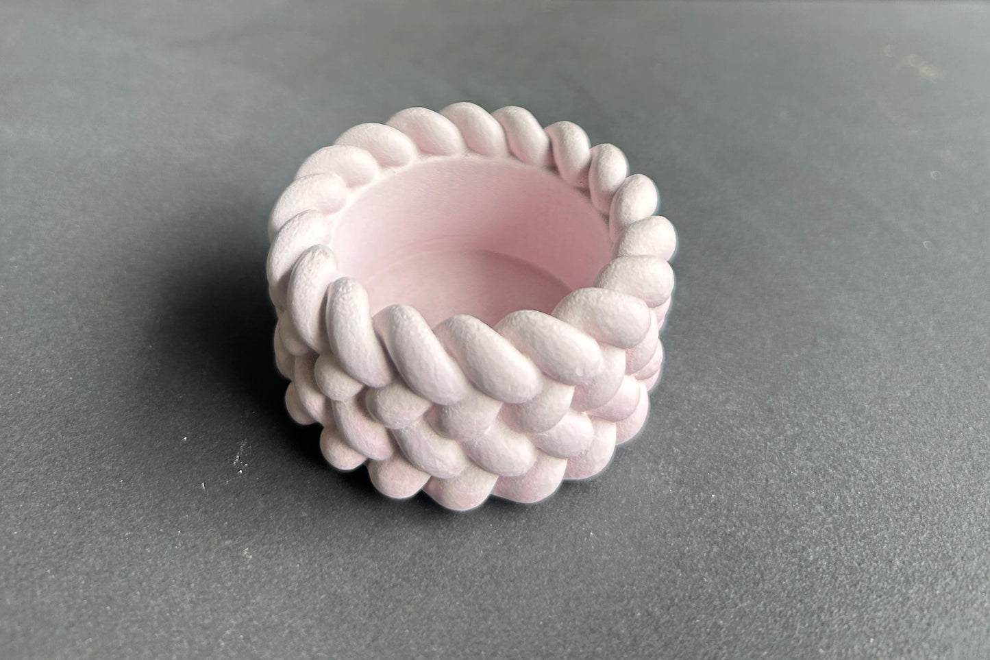 Braided Candle Holder