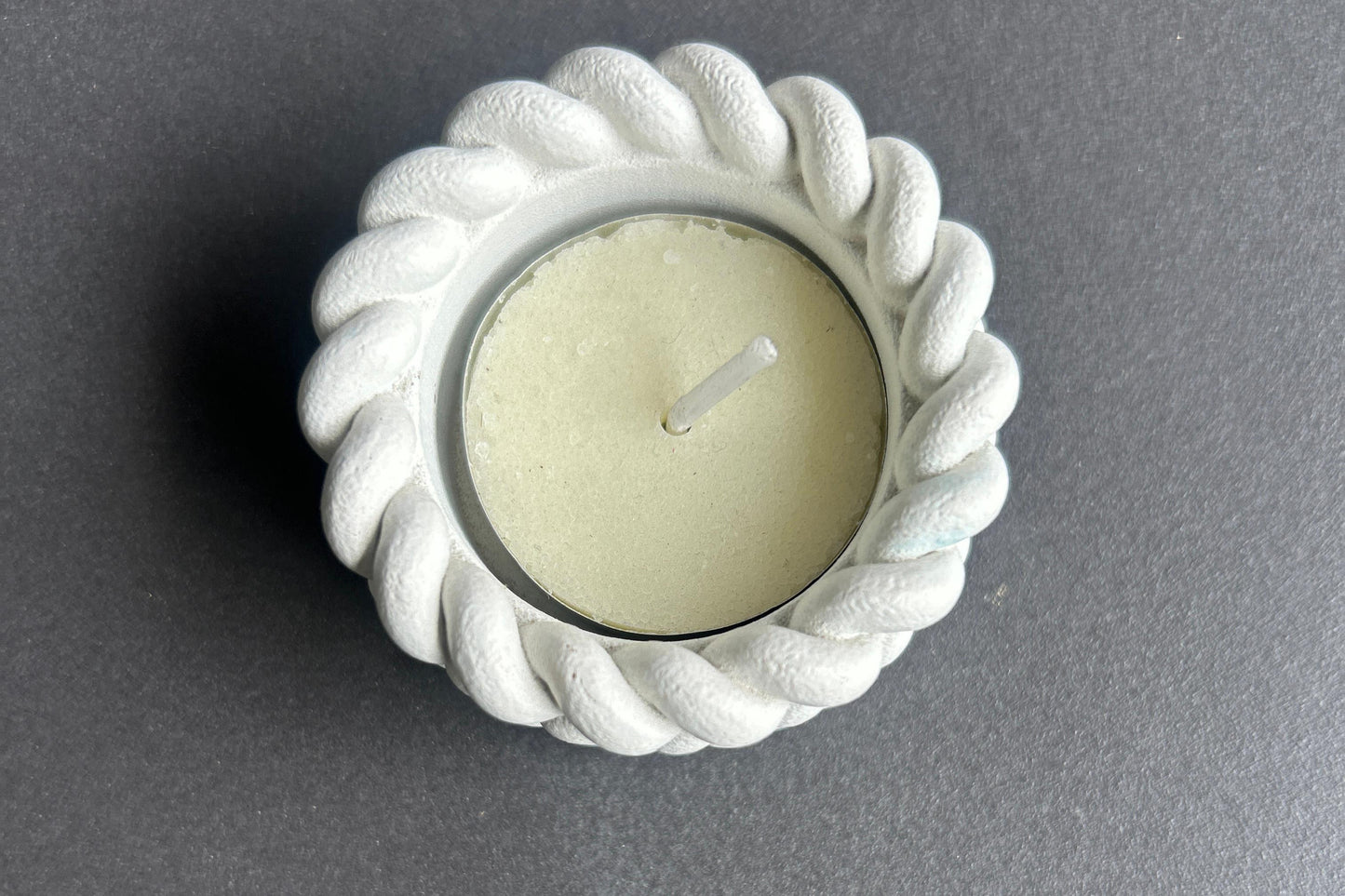 Braided Candle Holder