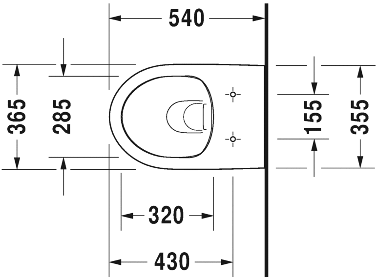 Wall Hung Diagram