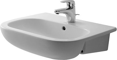 Duravit - 0339550000- D-Code - Semi Recessed Basin