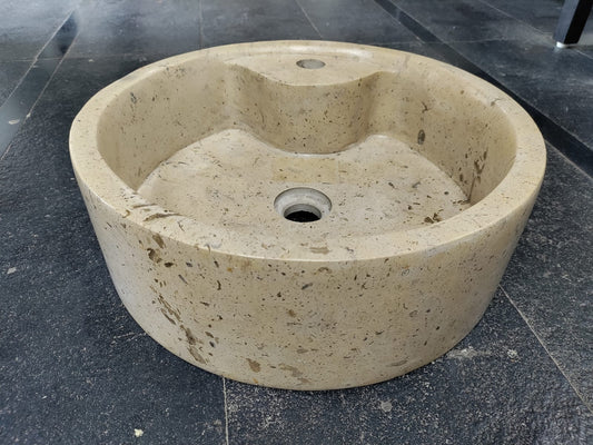 Stone Marble Tap Hole Wash Basin