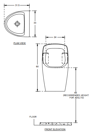 Hindware - Aquafree Waterless Urinal