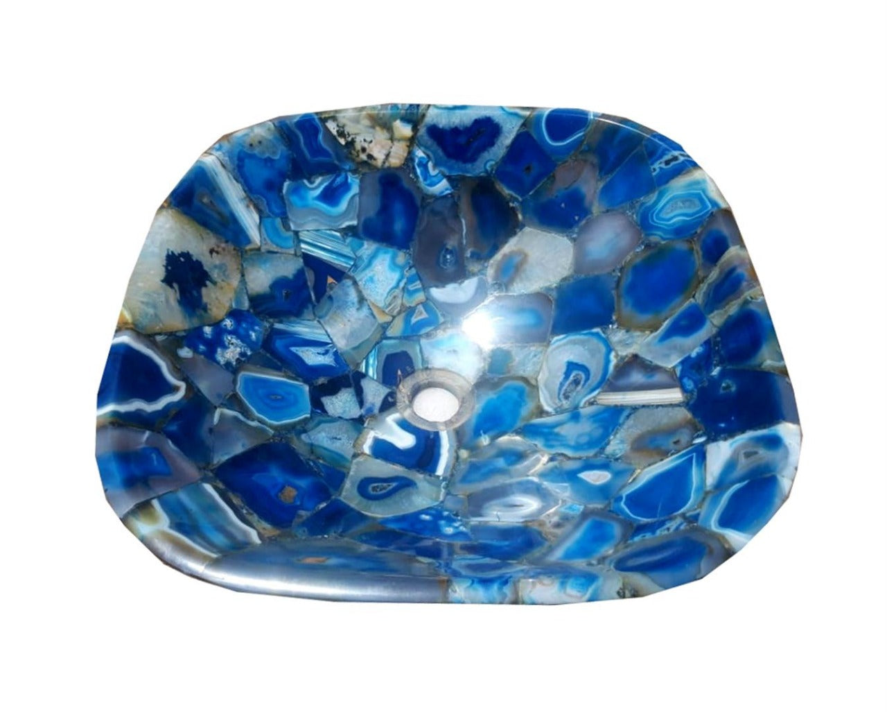 Blue Agate wash Basin-Ecm-192