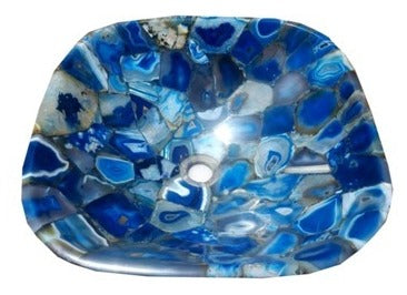 Blue Agate wash Basin-Ecm-192