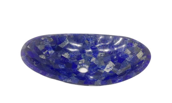 जेमस्टोन स्टोन बेसिन-ईसीएम-ब्लू लैपिज़ लाजुली 197