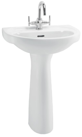 CERA - Clair - S2040157 - Full Pedestal Basin
