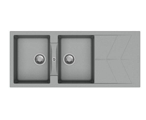 E ceramall Buy carysil Kitchen Sink d 200 double bowl single drain Eceramall