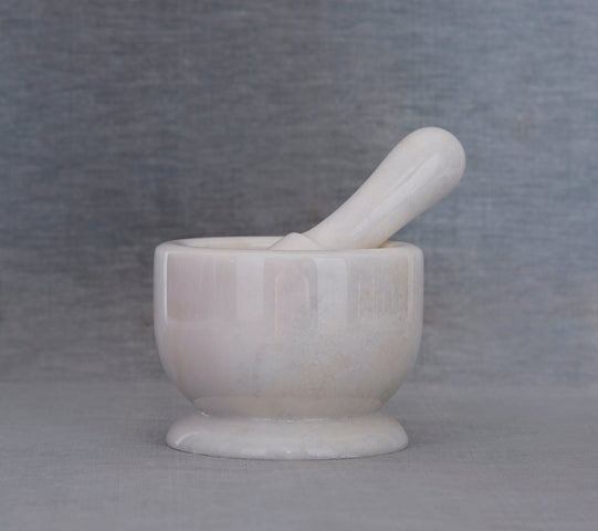 White Marble Grindstone