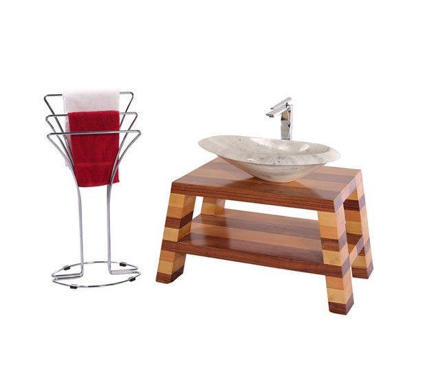 White Marble Stone Wash Basin