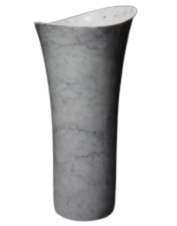 Ecm - Indian Carrara 107 - Pedestal Stone Basin