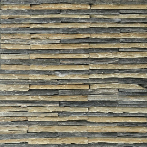 ECM - Black And Autumn Handcut - Stone Mosaic