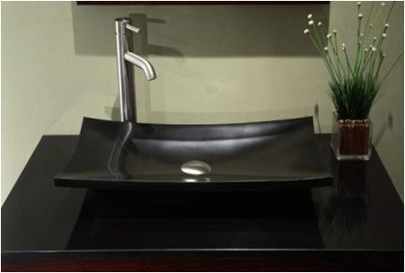Stone Basin-Ecm - Absolute Black 137