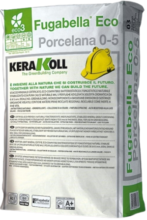 Kerakoll - Fugabella Eco Porcelain 0-5 - Fine Porcelain Grout