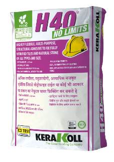 Kerakoll - H40 No Limits - Grey ( K95040 ) - Adhesives SAS / S1 Technology