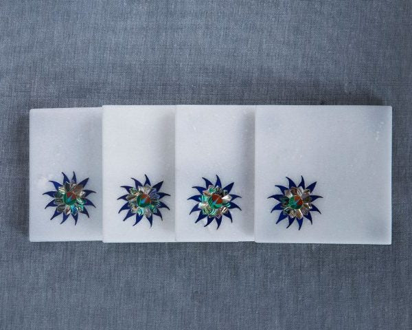 Coasters Inlay - Natural Handicrafts - ECM - SGA014
