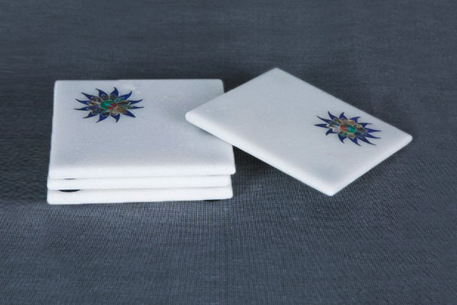 Coasters Inlay - Natural Handicrafts - ECM - SGA014