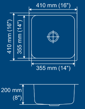 Single Bowl Sink