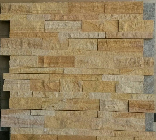 Natural Stone Cladding - ECM - TEAKWOOD ROCKFACE