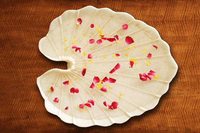 Marble Flower Floaters