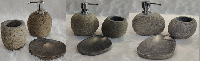 Elevate Your Bathroom with a Bali Stone Bathroom Set