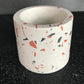 Terrazzo Concrete Candle Jar – Set of 2