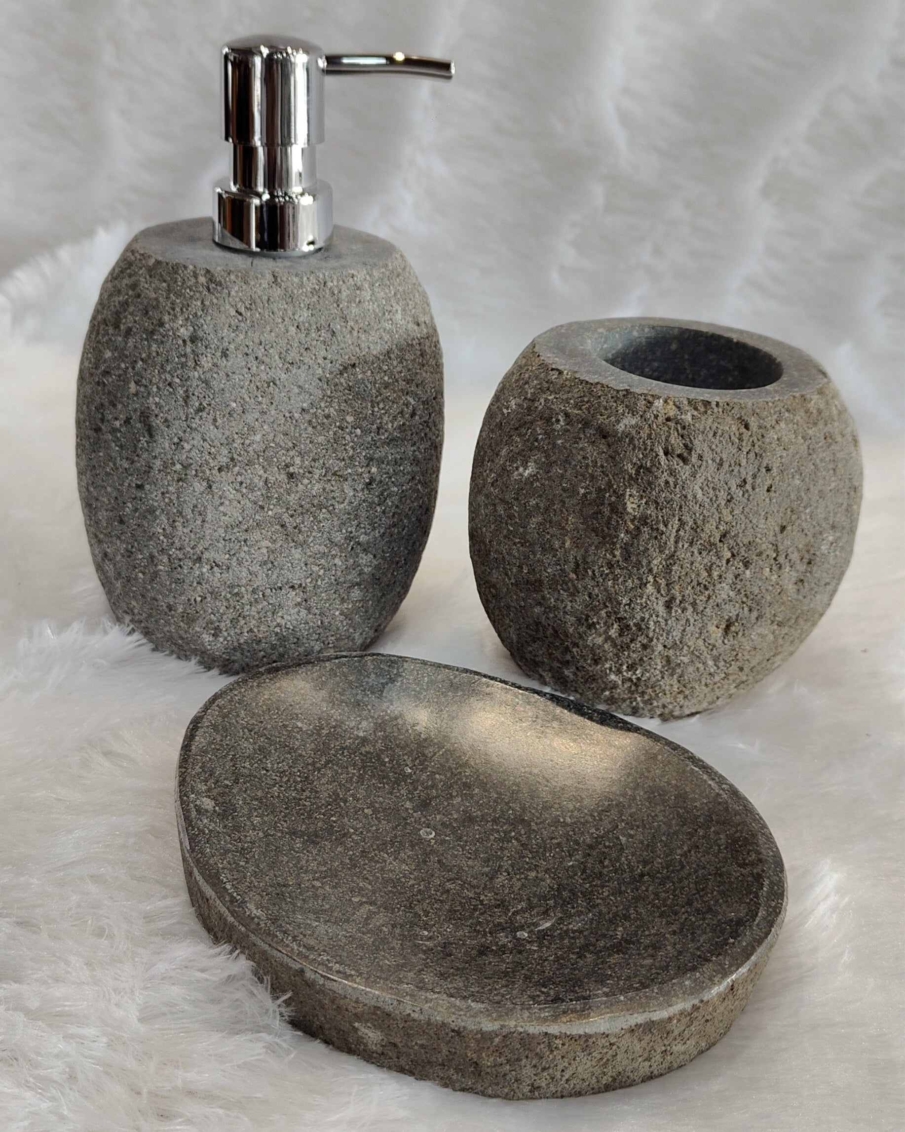 Bali Stone Bath Accessories