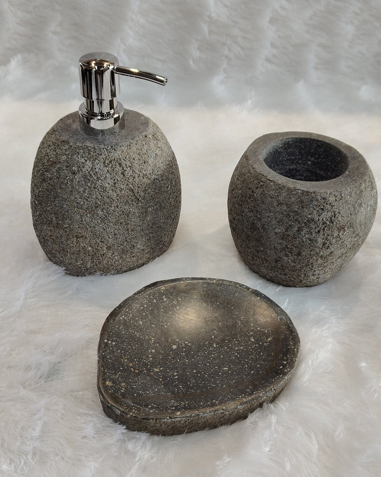 Bali Stone Bathroom Accessories