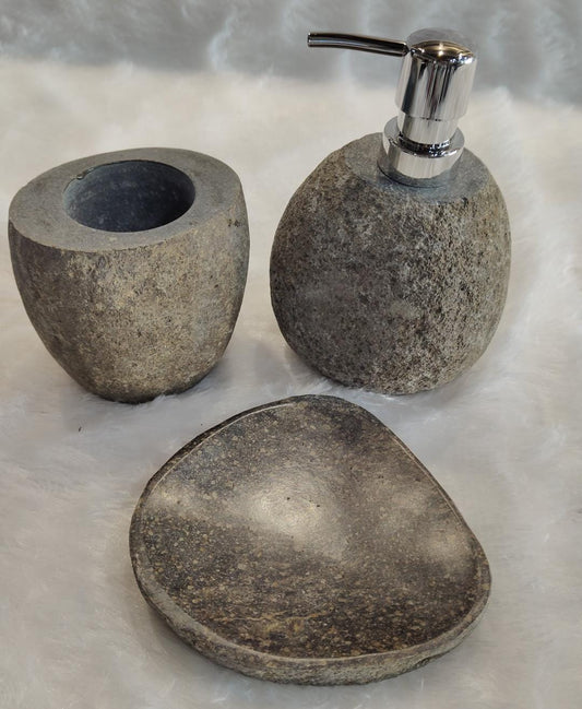 Bali Stone Bath Accessories