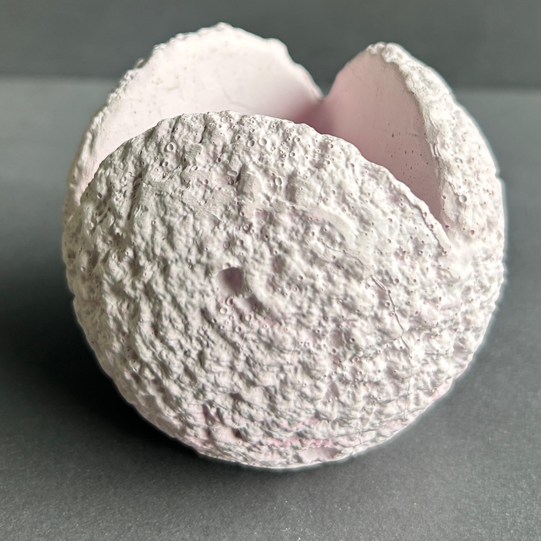 Pink coral candle Holder
