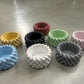 Concrete Puja Set	&  Candle Holder	Rangoli - Set	of 5	pcs