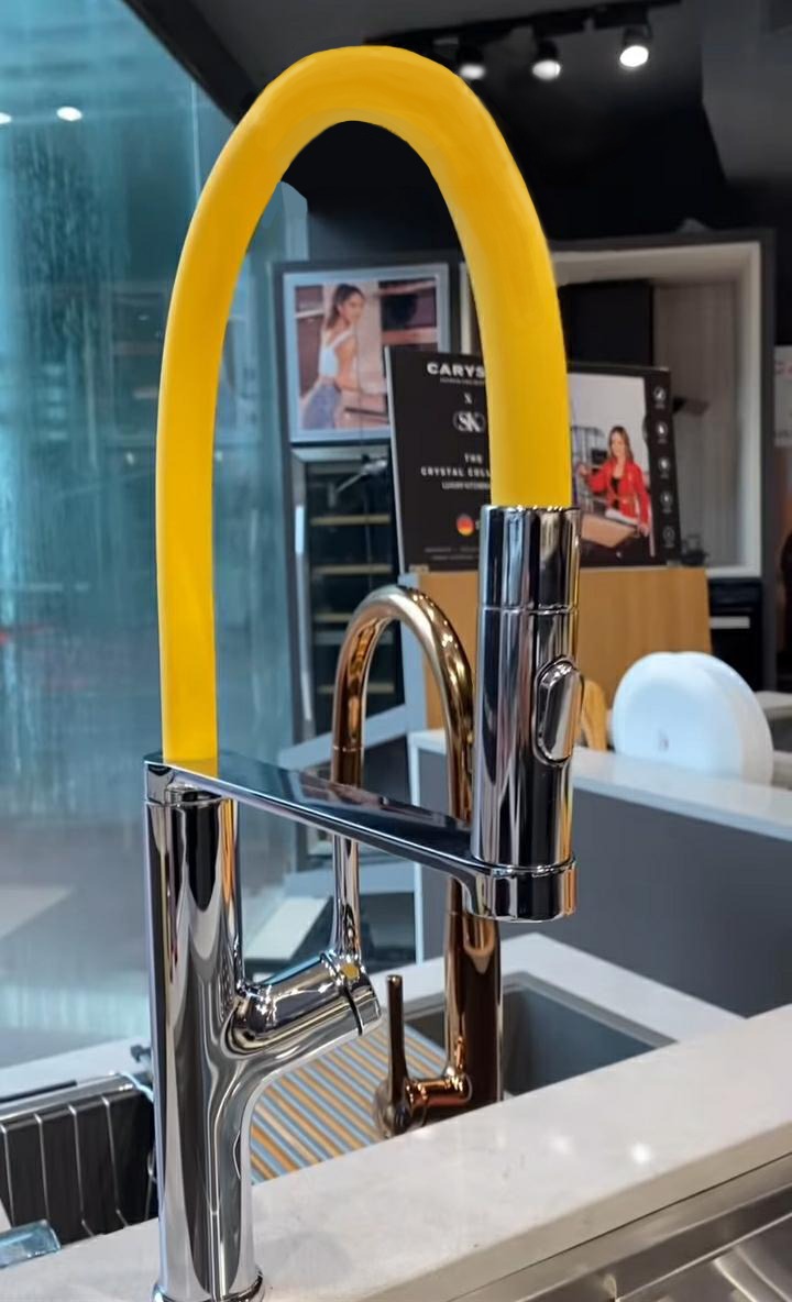 Kitchen Sink Faucet - Carysil - ALA 1511- Yellow