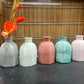 Concrete Hexagonal Bottle Vase(Set of 2)