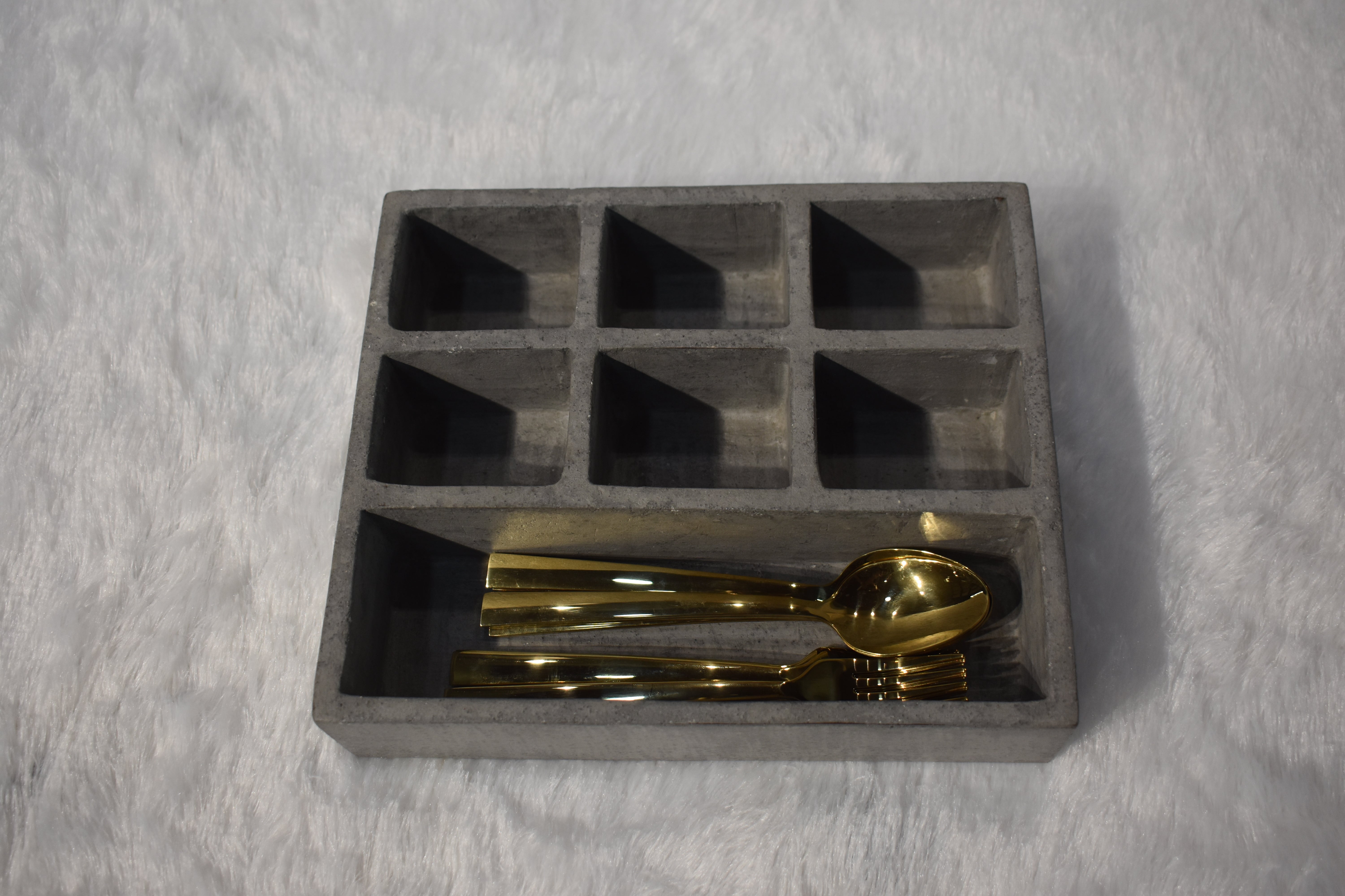 Concrete Multi Box Organizer – Eceramall