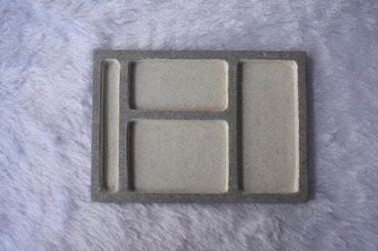 Concrete Desk Organizer