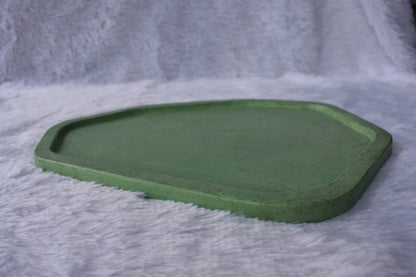 Concrete  Polygonal Designer Tray