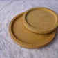 Concrete  Round  Tray  ( Set of 2 )