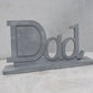 Concrete Dad Photo Frame