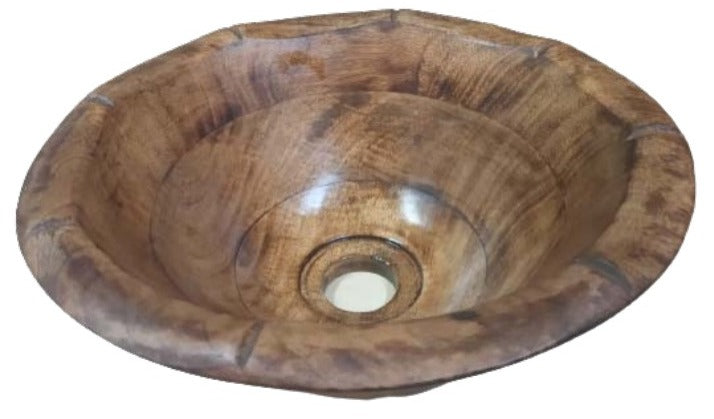 Wooden Wash Basin - Ecm-Wood 8