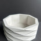 concrete hexagon bowl