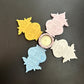 Concrete Divine Kalash Rangoli Tealight Holder