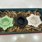 Diwali Hamper lotus candle holders