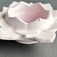 Concrete Lotus Tealight Candle Holder ( Set of 2 )