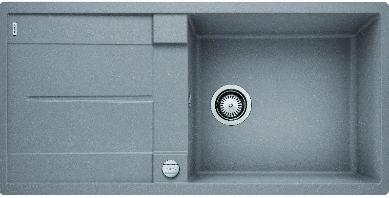 Hafele - METRA XL 6S- 56576990-Single Bowl Sink with Drain Board